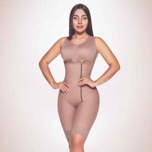 Faja Postoperatoria Pierna Larga Cierre Lateral S/M