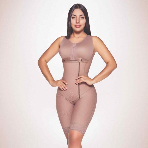 Faja Postoperatoria Pierna Larga Cierre Lateral S/M