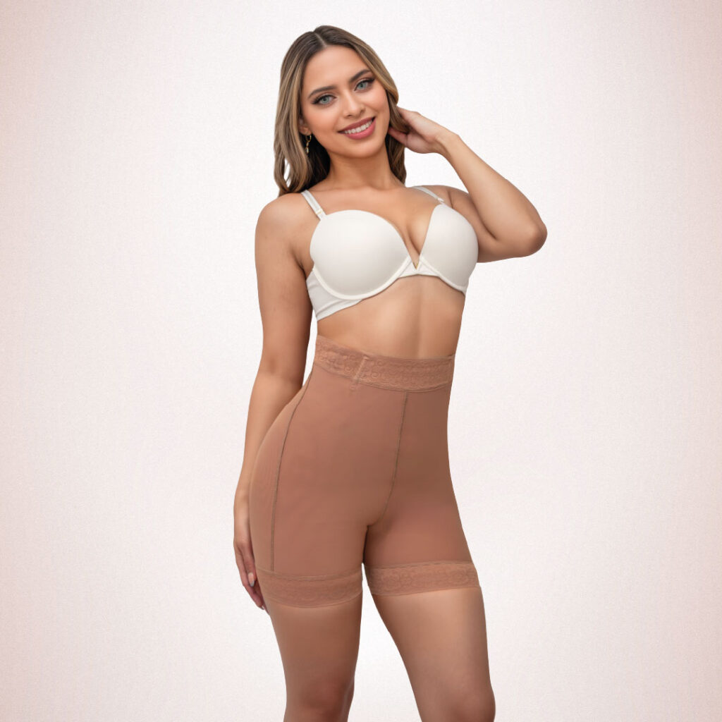 Faja Short Alto Levanta Cola Ultra Invisible