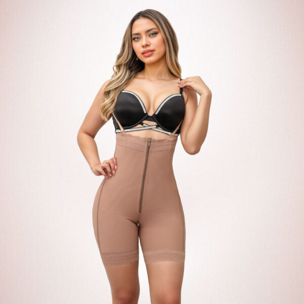 Faja Strapless Pierna Larga Cierre Frontal Ultra Invisible